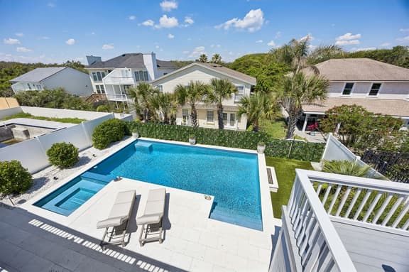 The Coastal Luxe Pool House